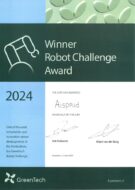 Greentech Robot Challenge Award Winner 2024