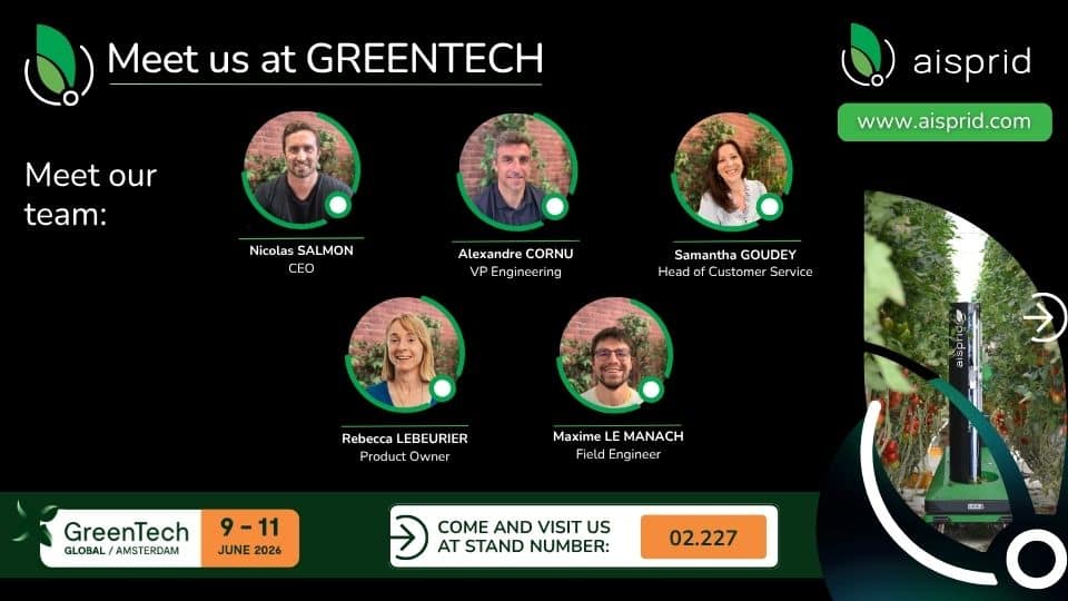 Team Aisprid at Greentech Amsterdam 2026